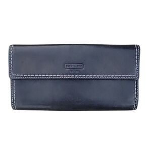 Coach Black Leather Wallet